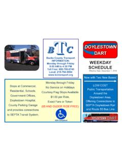 DOYLESTOWN DART - bctransport.org