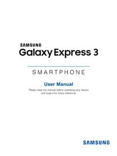 Samsung Galaxy Express 3 J120A User Manual - AT&amp;T