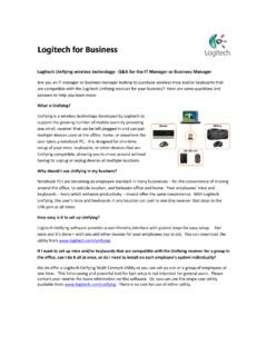 Logitech Unifying wireless technology: Q&amp;A for the IT ...