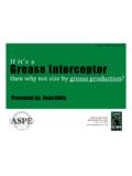 If it’s a Grease Interceptor - ASSE International