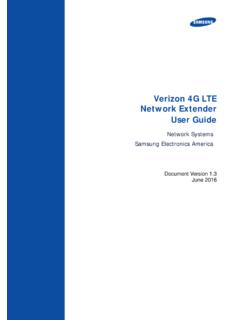 4G LTE Network Extender User Guide - Verizon Wireless