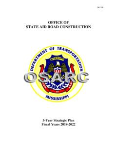 OFFICE OF STATE AID ROAD CONSTRUCTION - Mississippi