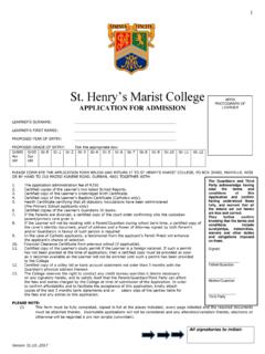 St. Henry’s Marist College