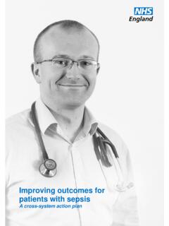 Improving outcomes for patients with sepsis - NHS England