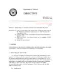 DoD Directive 5230.25, November 6, 1984; …