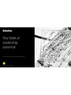 The ‘DNA’ of - Deloitte