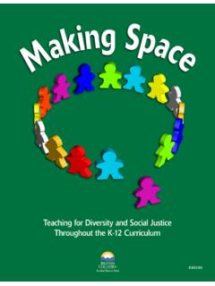 Making space : teaching for diversity and social justice ...