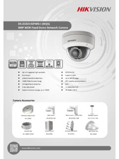 DS-2CD2142FWD-I (W)(S) 4MP WDR Fixed Dome …
