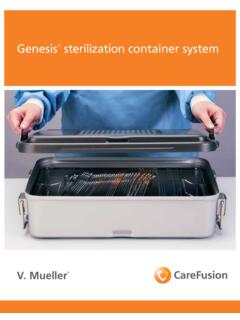 Genesis sterilization container system - BD