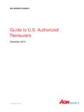 Guide to U.S. Authorized Reinsurers - Health | Aon
