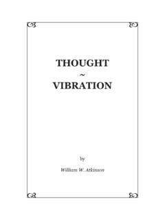 THOUGHT VIBRATION - The Secret Law of Attraction