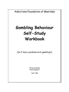 Gambling Behaviour - Get Gambling Facts