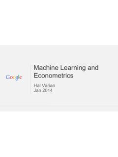 Econometrics Machine Learning and - Stanford University
