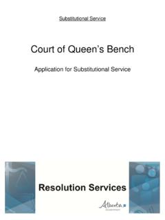 Court of Queen’s Bench - Alberta