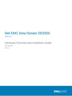 Dell EMC Data Domain DD3300