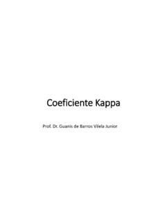 Coeficiente Kappa - CPAQV