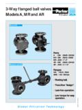 3-Way flanged ball valves Models A,MR and AR - …