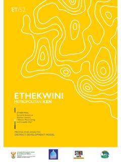 PROFILE: ethekwini METRO - Department of Cooperative ...