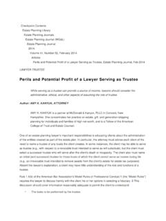 Perils and Potential Profit of a Lawyer Serving as …
