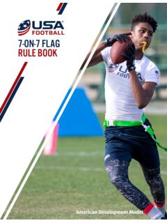 7-ON-7 FLAG RULE BOOK - USA Football