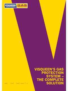 VISQUEEN'S GAS PROTECTION SYSTEM – THE …