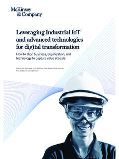 Leveraging Industrial IoT and advanced technologies for ...