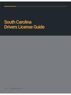 South Carolina Drivers License Guide