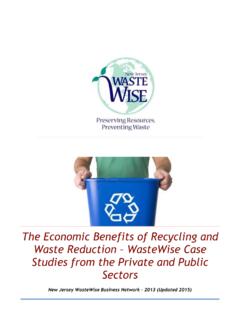 The Economic Benefits of Recycling and Waste Reduction ...