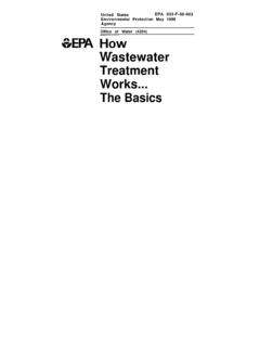 How Wastewater Treatment WorksThe Basics