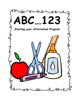 ABC 123 Afterschool Program