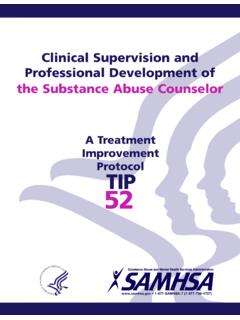 A Treatment Improvement Protocol TIP - Substance Abuse …