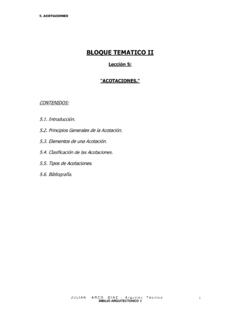 BLOQUE TEMATICO II - Universidad de Granada