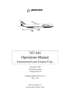 747-441 Operations Manual - narod.ru