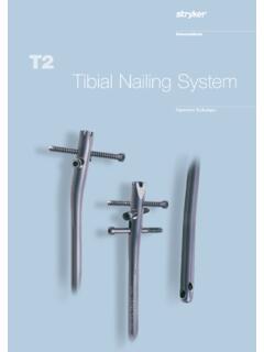 T2 Tibial Nailing System - Stryker MedEd