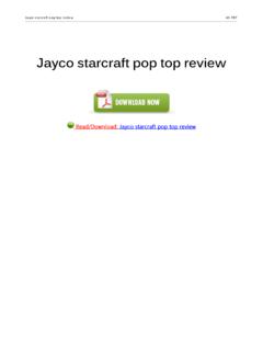 2013 JAYCO STARCRAFT POPTOP 16.67-5. 13SC 1 …