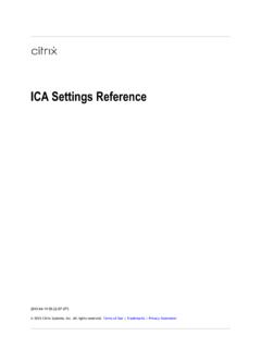 ICA Settings Reference - Citrix Virtual Apps