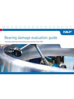 Bearing damage evaluation guide - SKF