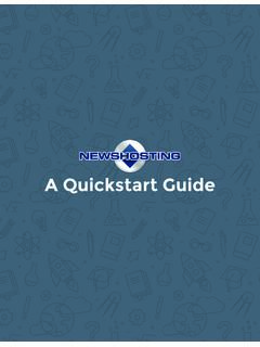 A Quickstart Guide - Newshosting