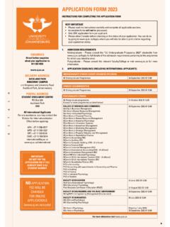 APPLICATION FORM 2023 - University of Johannesburg