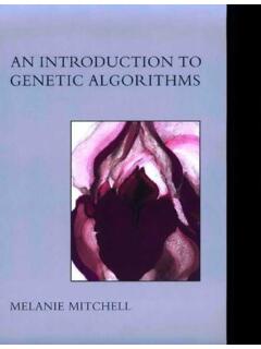 An Introduction to Genetic Algorithms - mat.uab.cat