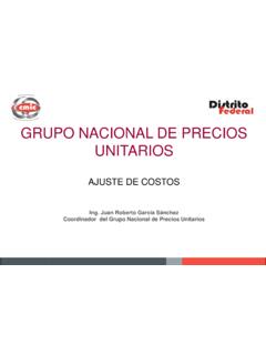 GRUPO NACIONAL DE PRECIOS UNITARIOS - …