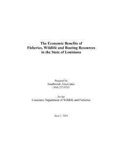 The Economic Benefits of Fisheries, Wildlife and …