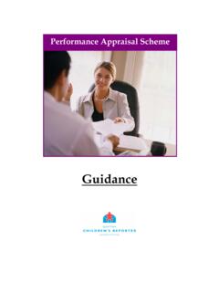 Performance Appraisal Guidance Document