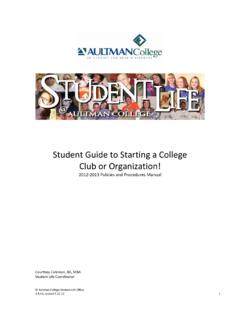 Student Guide to Starting a College Club or Organization!