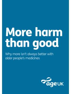 More harm than good - Age UK