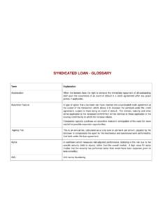UK-#1335956-v1-Syndicated Loan - glossary