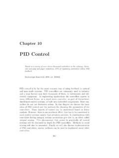 PID Control - cds.caltech.edu