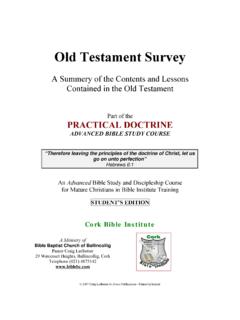 Old Testament Survey - Student