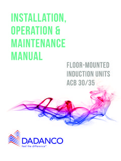installation, operation &amp; Maintenance manual - …