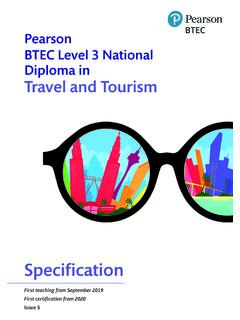 Specification - Pearson BTEC Level 3 National Diploma in ...